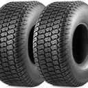 MaxAuto 18X7.50-8 18x7.5x8 Turf Saver Lawn Mower Tire 4PR, Set of 2