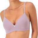 Maidenform Women's, Everyday Luxe T-Shirt, Wireless Convertible Bra (36C)