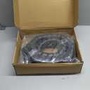 Hydraulic Hose Protector, 2" OD x 10' Length Spiral Wrap