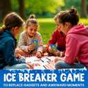 QUOKKA Kids Conversation Cards Game - Break The Ice Game for Kids and Families - Icebreaker Cards with 500+ Questions - Family Game for Kid 8-12 - Perfect for Family Games Night I Travel Version