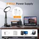 One Fire Battery Operated Lamp, 3600mAh Cordless Lamps Rechargeable Cordless Table Lamp,10 Brightness Rechargeable Lamps Table Lamp, Wireless Battery Lamp Portable Light