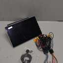 10.1 inch Single Din Touchscreen Car Stereo with Carplay Android Auto,1080P IPS Detachable Touch Screen,Bluetooth,12LED IP69k Backup Camera,FM Radio GPS,USB/AUX,Mirror Link,SWC