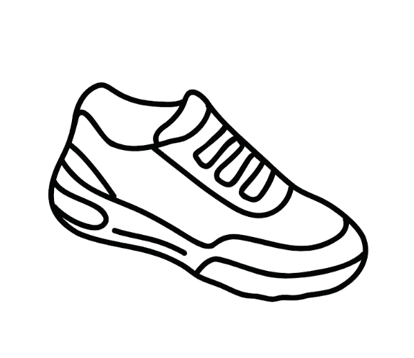 Soda Shoes Black, Size 7.5