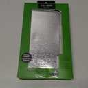 kate spade new york Wallet Folio iPhone 16 Pro Max Case - Compatible with Wireless Charging - Designer Phone Case - Metallic Silver