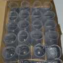 Ezprotekt Chair Leg Sliders for Carpet, 24 Pcs Square Chair Glides for Carpet, Carpet Furniture Pads Stool Leg Protectors Caps, Carpet Furniture Glides Quickly and Easily (XL Fit: 1.5" - 2")