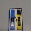 VIVOSUN Digital pH and TDS Meter Kits, 0.01pH High Accuracy Pen Type pH Meter  2% Readout Accuracy 3-in-1 TDS EC Temperature Meter for Hydroponics, Pool and Aquarium, Yellow Blue, UL Certified