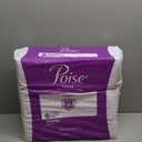 Poise Incontinence & Postpartum Pads for Bladder Leaks, 6 Drop Ultimate Absorbency, Long Length, 90 Count