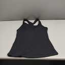 RUNNING GIRL Workout Tank Tops for Women Built in Shelf Bras Padded,Sleeveless Gym Tops Athletic Yoga Shirts L