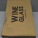 Wine Glasses Set of 12, 12oz Clear Red/White Wine Cup, Long Stem Wine Glasses for Party, Wedding and Home