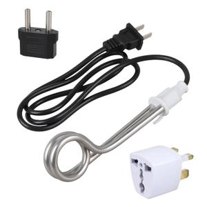 Immersion Water Heater/Portable Water Heater Electric - 220V - 500W - Immersion Heater Stainless for Camping/Travel, Fits Tea/CoffeeWhite
