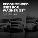 Wagner QuickStop ZX1691 Disc Brake Pad Set, Chamfered Edges for Smooth, Quiet Stops, Fits 20132022 Ford F-250 Super Duty