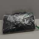 Extra Large Storage Duffle Bag with Zippers and Handles, Big Foldable Duffle Bag for Travel (Black)