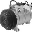 AC Compressor with Clutch Compatible with Jeep Grand Cherokee 2011-2021 & Dodge Charger 2011-2013, Durango 2011-2015, Challenger & Chrysler 300 - V8 Engine Only