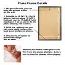 JCJMY 19.7x27.6 Puzzles Frame for 50x70 cm Puzzle Poster Photo Picture, Display 18x24 with Mat or 19.7 x 27.6 without, Wall Hanging 19.7 by 27.6 inch 1000 Pieces Puzzles Frame, 2 Pack, Black