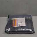 BGment Blackout Curtains for Bedroom - Grommet Thermal Insulated Room Darkening Curtains for Living Room, Set of 2 Panels (70 x 63 Inch, Dark Grey)