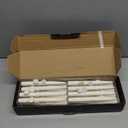 20PCS Floating Candles with Wand, Magic Hanging Candles, Flickering Warm Light LED Taper Flameless Candles with Wand Remote, Battery Operated Window Candle for Halloween Decorations Best Gift