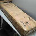 HOOBRO TV Stand with Mount and Power Outlet, LED Entertainment Center with Swivel Mount for 32/45/55/60/65/70/75 inch TVs, 3-Tier Storage Shelf for Living Room, Bedroom, Rustic Brown BF46UDDS01