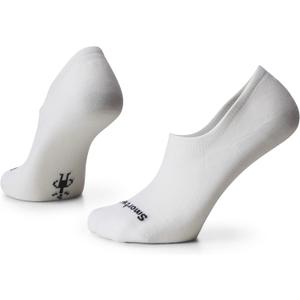 Smartwool Everyday No Show Socks for Men and Women (Medium, White)