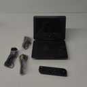 GPX PD701B PD701B Standard Portable DVD Player with 7-in. Swivel Screen and Remote