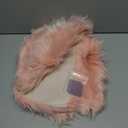 Goolela Pink Fluffy Fur Rug Fuzzy Furry Faux Sheepskin Pink Carpet 2x3 for Girls Bedroom Bedside Playroom Small Decor Cute Plush Washable Rectangle