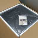 Large Metal Outdoor Planter Box 20Wx20Dx21.5H, Galvanized Steel Cube Planters for Outdoor Plants, Easy Assembly - 5mins Quick Install, Large Square Flower Pot for Patio, Deck, Garden, Yard, Black