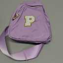 Viverte Birthday Gifts for 7 8 9 10 11 12 13 Year Old Girls Small Initial Sling Bag Cross Body Bag Fanny Pack for Girls