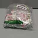 BESPORTBLE 3Pcs Gingerbread House Decorations, Glowing Christmas Houses Village Gingerbread Decorations for Christmas Tree for Festive Holiday Home and Tree Decor, Multi-Color Resin Crafts