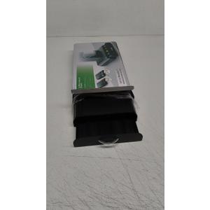 Mind Reader Nespresso Compatible Capsule Drawer, Countertop Organizer, Coffee Pod Holder, Storage, 9.25"L x 15"W x 2"H, Black