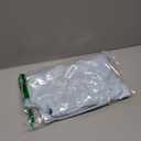 Dokotoo Womens Summer Dresses 2026 Ruffle Short Sleeve Casual V Neck Smocked Floral Burnout Mini Dress Sundress (XX-Large, Sky Blue)