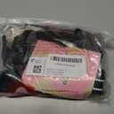 rabbitgoo Dog Harness No Pull with 2 Leash Clips, Adjustable Soft Padded, Reflective Oxford No Choke Pet Vest with Easy Control Handle for Medium Sized Dogs, Black, M