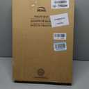 Bemis 7300SLEC Slow Close Toilet Seat, Easy Clean Hinges and Durable Plastic Seat, Made in USA, Elongated, White