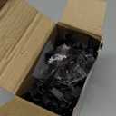 PREXTEX 100 Count Purple Halloween Lights - 20 ft Incandescent String Lights with Black Wire - Violet Indoor and Outdoor Light for Halloween Parties, Christmas Holiday Decorations, Fences and Patios