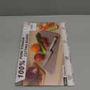 100% Pure Titanium Cutting Board Double-Sided Metal titanium Cutting Boards for Kitchen, Food-Grade Certified, Dishwasher Safe  Small Titanium Cutting Board 11.4"x7.9"  Gift-Ready