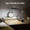 FAJ Sewing Machine Light, Magnetic, Flexible 60 LED Work Lights, Bandsaw Accessories, Scroll Saw with Extra Long Gooseneck - Mount Anywhere Discs (2) Included