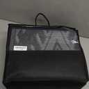 OLANLY Outdoor Rug Waterproof 6x9 ft, Reversible Outdoor Plastic Straw Rug, Boho Patio Rug, Indoor Outdoor Carpet, RV Mat Outside for Patio, Camp, Picnic, Balcony, Deck, Backyard, Black & Grey