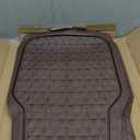 CAR PASS Heavy Duty Rubber Car Mats, Deep Dish All-Weather Floor Mat for Car Full Set Durable Anti-Slip 3D Rhombus Waterproof Trim to Fit Liner Universal Fit Automotive,Sedan,SUV,Truck, 3 Piece Brown