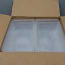 IRIS USA 20-Pack Storage Bins with Lids, 6 Quart, Shoe Boxes Clear Stackable Containers Organize Shoes Closet Shelves, Classroom Organization Teacher Tools, Game Storage - BPA-Free Plastic