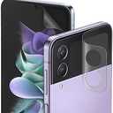 [3+3 Pack] for Samsung Galaxy Z Flip 3 5G, EPU+TPU Anti-Glare Matte Screen Protector, Full Covered Inside + Outer Film, Anti-Fingerprint, Self-Healing, Easy Installation