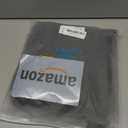 Gonex 40L 60L 80L 100L 150L Large Foldable Travel Duffle Bag with Shoes Compartment, Packable Lightweight Water Repellent Duffel Bag for Camping Gym Weekender Bag (Black)