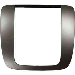 25807746 Dash Center Radio Bezel Trim Instrument Panel Cover Compatible with 2007-2014 Chevy Suburban Silverado Tahoe AvalancheYear,GMC Yukon Replaces 1521188526887440 (Silver)
