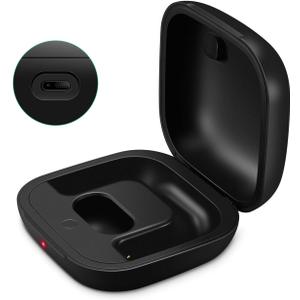 Jinstyles Charging Case Replacement Compatible with Powerbeats Pro Charger with Bluetooth Pairing Sync Button & 700mAh Built-in Battery (Not Include Power Beats Earbuds) (Black)