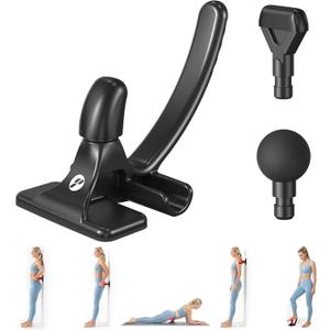 Psoas Release Tool, Hip Flexor Release Tool, Hip Release Tool Fully Adjustable for Iliacus Muscle Pain Relief, Hamstring, Glute, Sciatica & Myofascial Release,Black