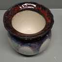 African Violet Pots, 6 inch Ceramic Easy Self Watering Plant Pot for Busy Plant Lovers, Automatically Absorb Appropriate Amount of Water, Flower Pot Indoor-Plants Not Included(Red)