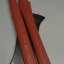 Nicky Bigs Novelties Double-Bladed Bloody Axe Prop 30" Killer Clown Evil Psycho Costume Weapon Fake Plastic Horror Lumberjack Cosplay Accessory for Men and Women