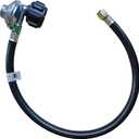 For Weber Grill Regulator and Hose Kit Replacement,Compatible with Weber Spirit II (2017-2019), Genesis II 210-400 Series, Silver/Gold/Platinum Models,Propane Gas Regulator with Hose for Weber Grills