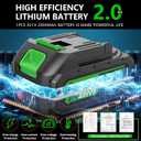 Mini Chainsaw Cordless 6 Inch With 1 Batterie three chains Portable Small Electric Pruning saw for Wood Cutting,Tree Trimming, Garden & Household Use Stocking Stuffers Gift for Men Dad Husband (6 Inch-green-1 Battey+3 Chains+1 Guide Plates)