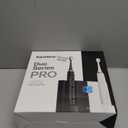 Aquasonic Duo Series PRO UV - ADA Accepted Electric Toothbrushes with UV Sanitizer - Inductive Charging Base - 5 Modes with Smart Timers - 10 Proflex Brush Heads & 2 Travel Cases