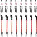 41-114 Iridium Spark Plugs and Wires Set for Chevy 5.3L 6.2L 4.8L 6.0L, 2014-2024 SparkPlugs Compatible with GMC Yukon Sierra Silverado 1500 Suburban Tahoe 12622441