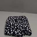 Milumia Womens Polka Dots Button Front Midi Dress Drawstring High Waist Short Sleeve A Line Long Dress Navy Blue Small