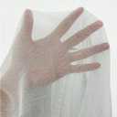 SOLY HUX Womens Sheer Mesh Loose Long Sleeve T Shirt (Gray, L)